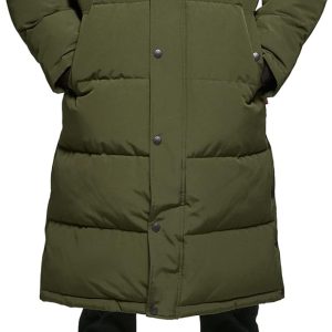 men  Extra Long Parka Jacket