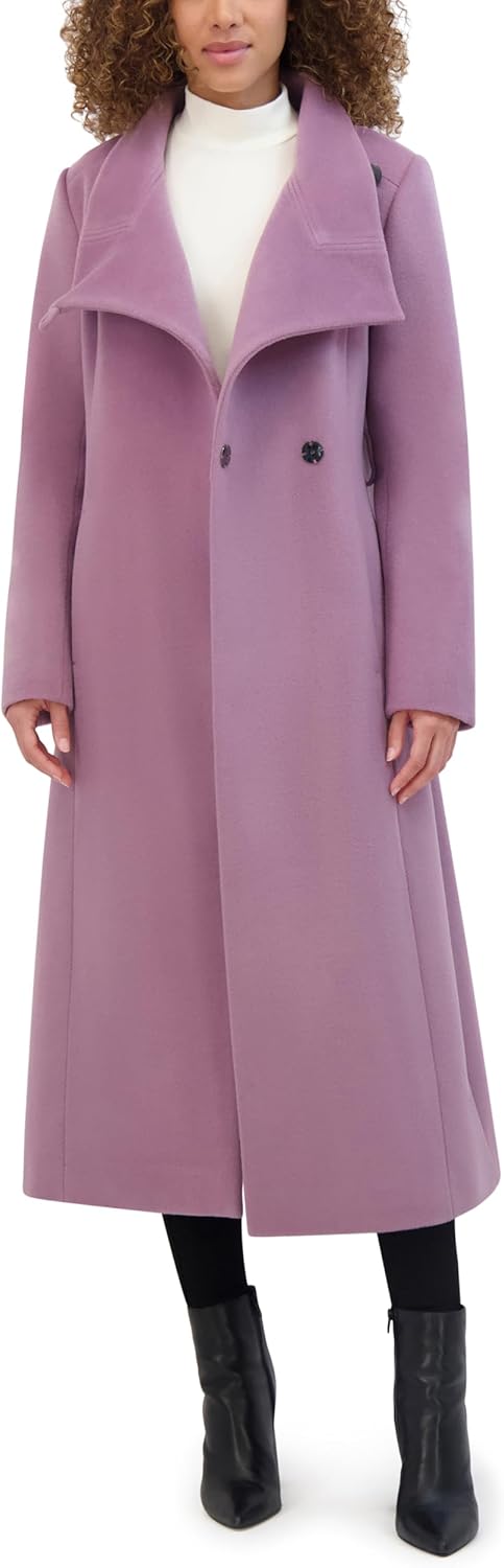 Women's Tweed Wool-Blend Coat