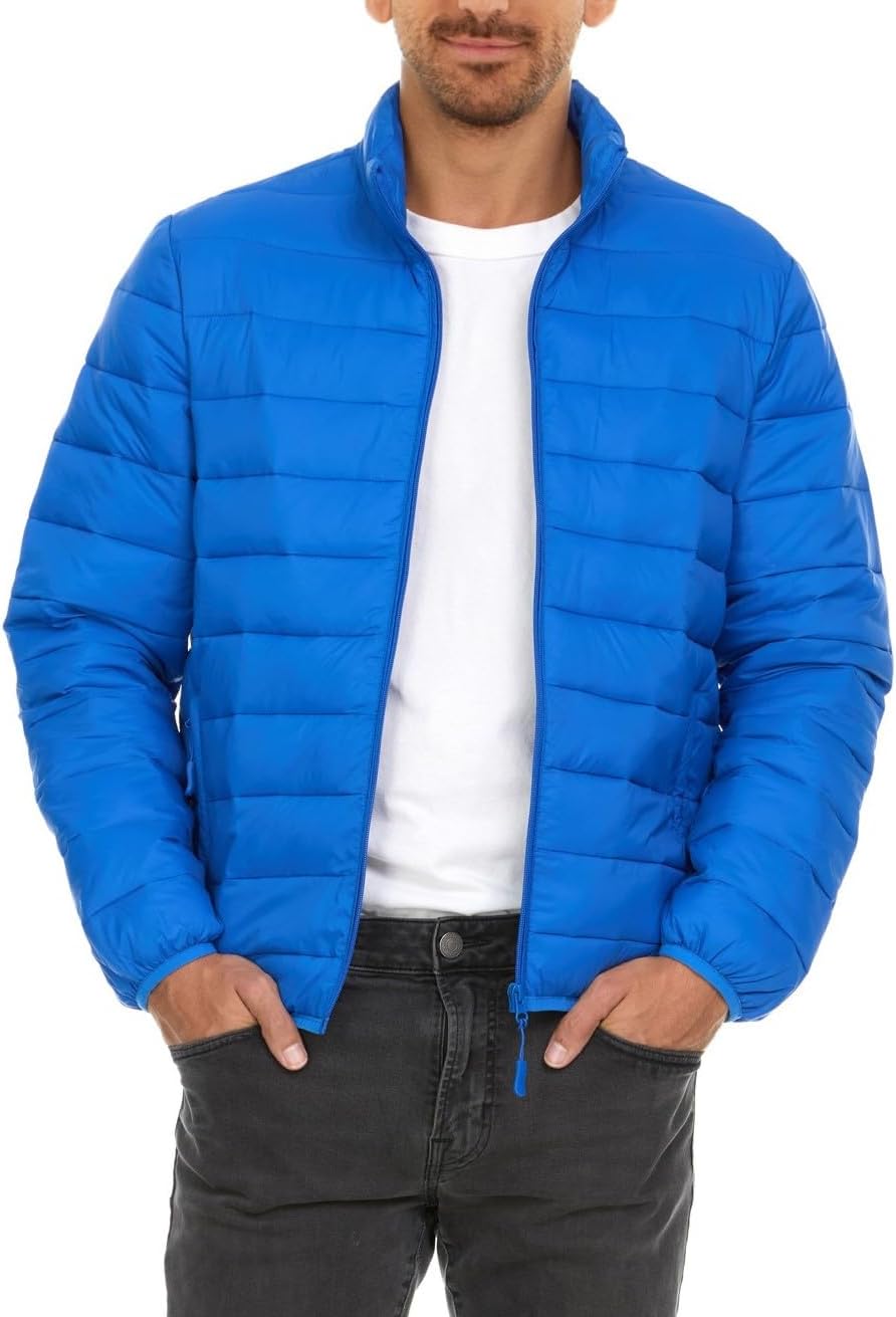 Packable Puffer Jacket Men, Warm Lightweight Winter Jackets for Men - Image 2