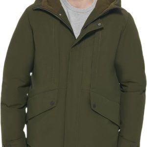 men Hooded Puffer Jacket